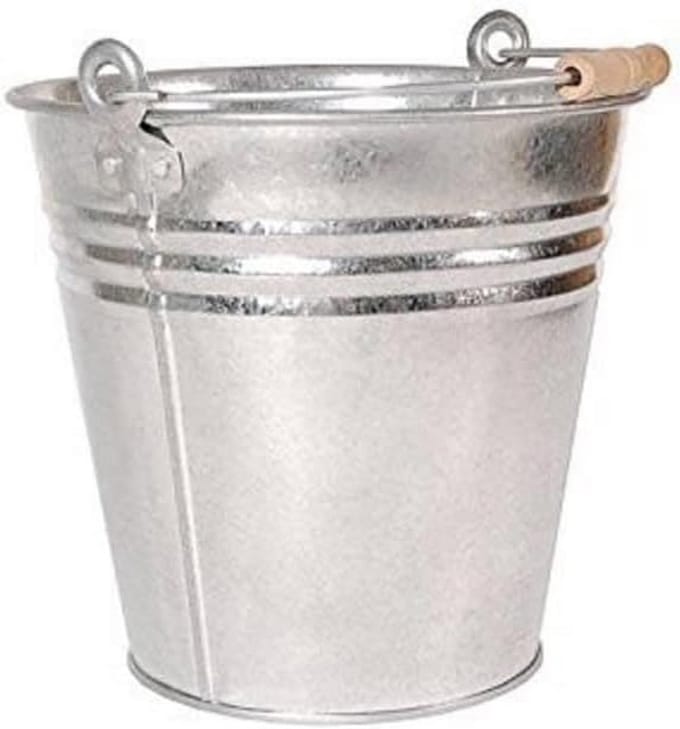 Verzinkte emmer 10 liter