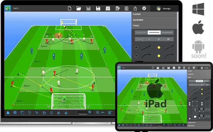 VoetbalTaktiek Manager Tekenprogramma