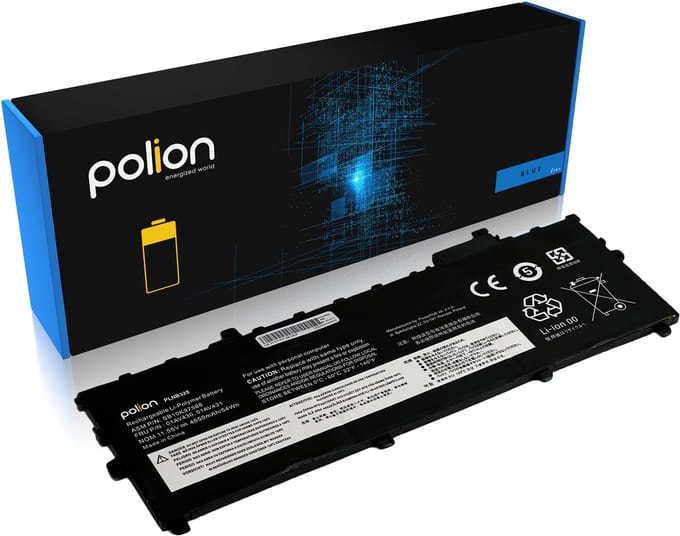 POLION - Bateria - Lenovo X1 Carbon - 4650mAh - 11,55V
