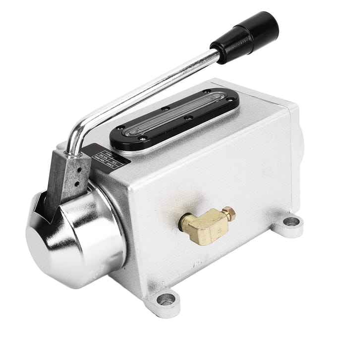 Handmatige Smeerpompen 4mm 500cc Handoliespuit Smeerapparaat Gegoten Aluminium Smeerpomp voor Machine
