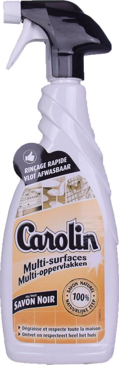 Carolin - Savon Noir - Allesreiniger - Spray - 650 ml