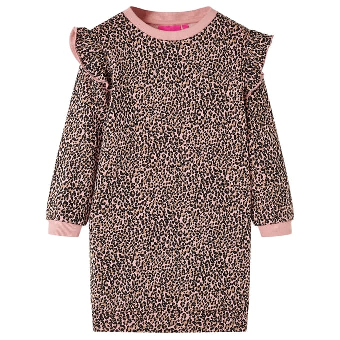 vidaXL - Kinderjurk - 104 - middelroze