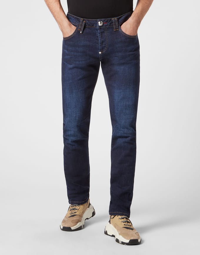 Rechte Jeans Iconic Plein