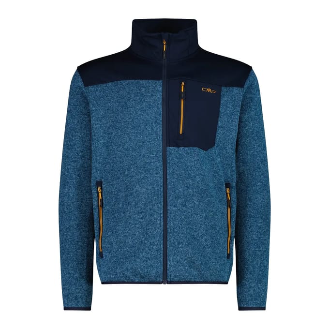 Technische gebreide jacquard fleece CMP