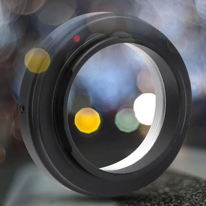 L39-FX Lens Adapter Ring Converter for Leica M39 Lens to for Fujifilm FX Mirrorless Camera black