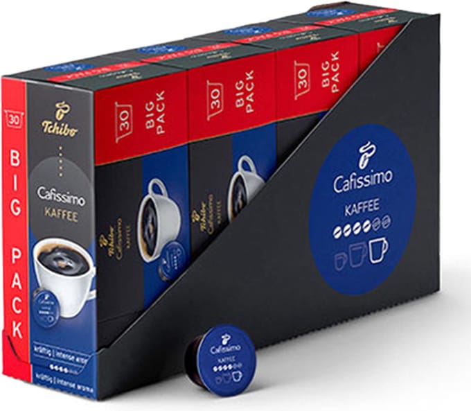 Tchibo - Cafissimo Kaffee Kräftig - 4x 30 Capsules
