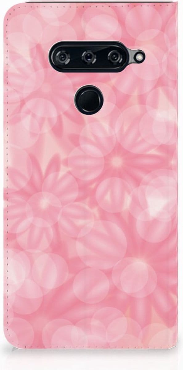 LG V40 Thinq Smart Cover Spring Flowers