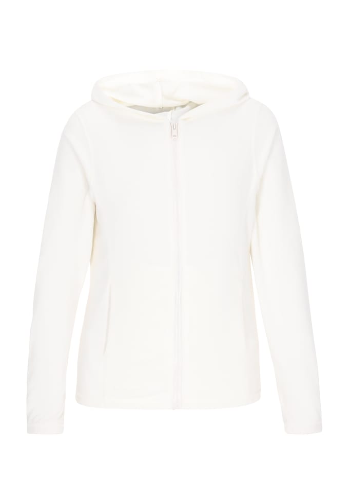 Mymo Fleece jas Dames wit