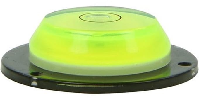 ProPlus Ronde waterpas - kunststof - 30 mm - zwart/geel
