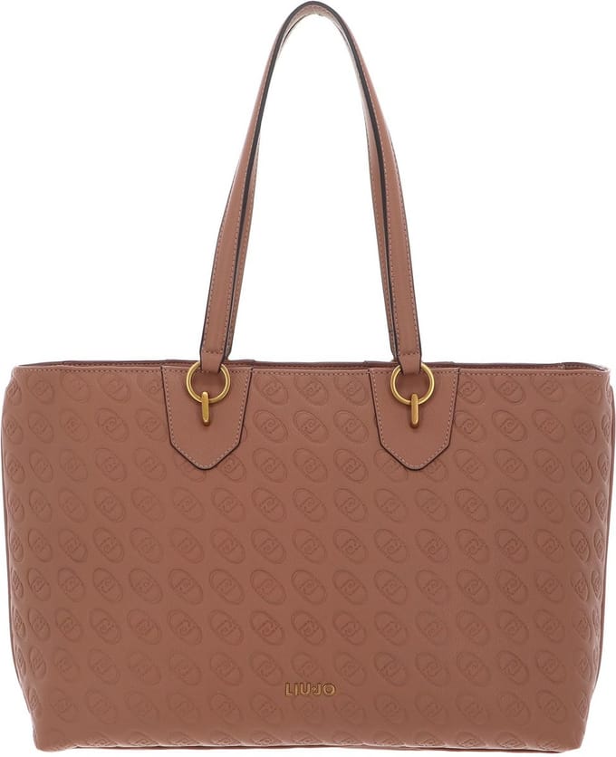 LIU JO Schoudertas Adonide ECS Tote Bag Teddy Lichtbruin
