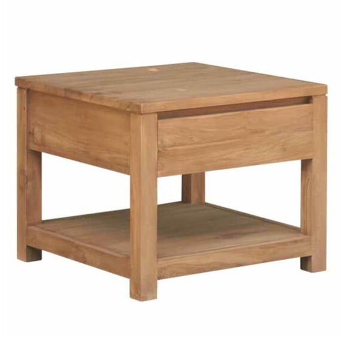 Tower Living Bijzettafel Corona Teakhout 60 cm