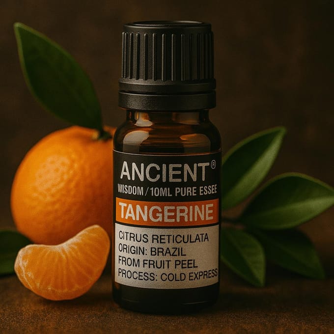 Tangerine - Mandarijn - Etherische Olie - 10 ml - Puur Natuur - Stress