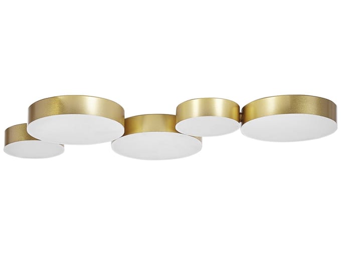 LUGA - Plafondlamp - Goud - IJzer