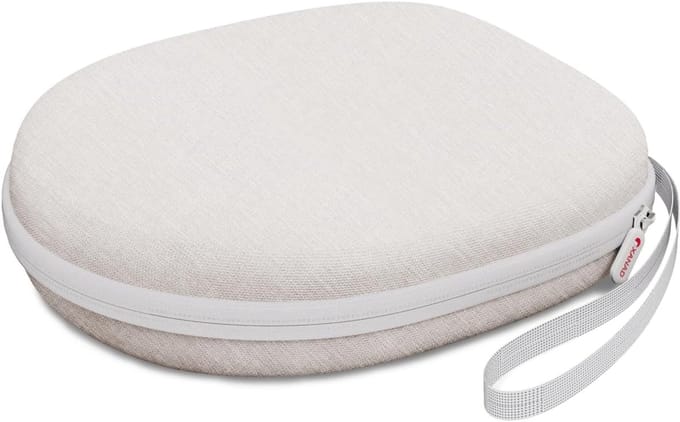 Beschermhoes voor Beats Studio3, Studio Pro en Solo 4 Draadloze Koptelefoons - Beige