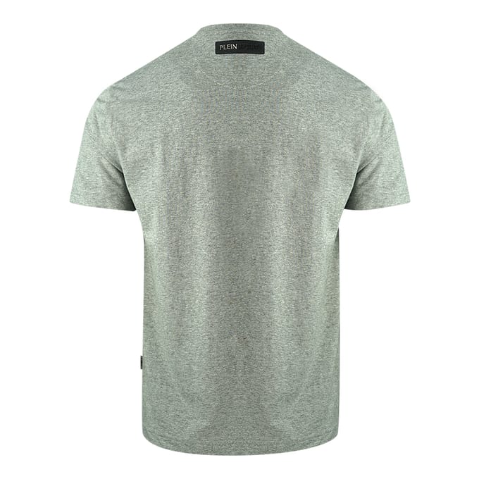 Plein Sport Bloklogo Grijze T-Shirt