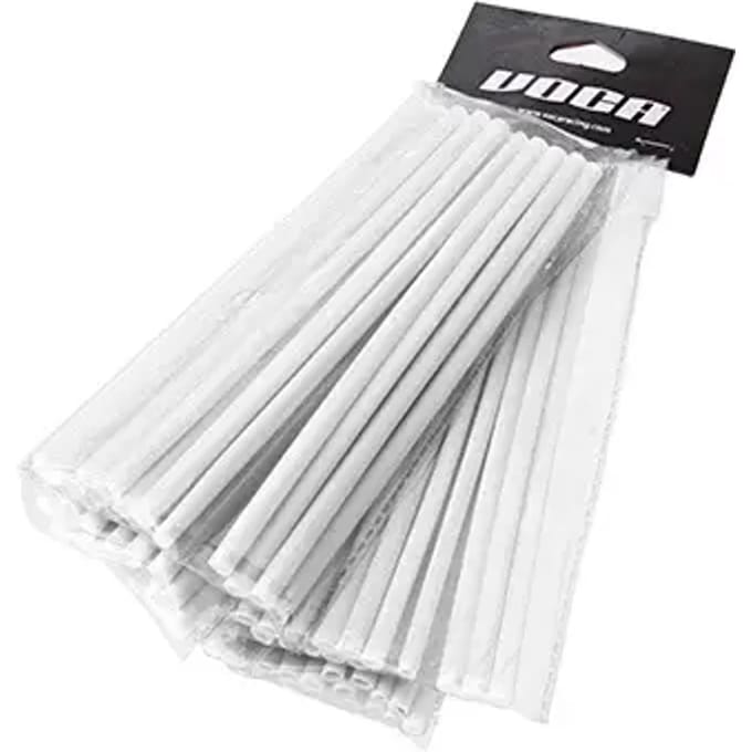 Motorfiets spaak covers kit voor + achter Voca Racing Spokes