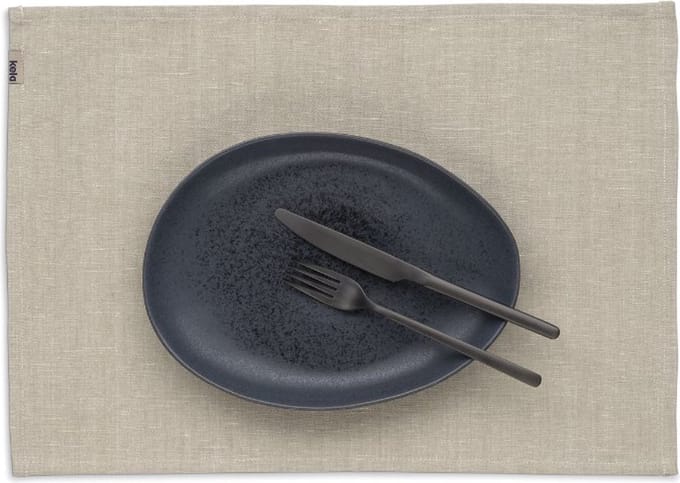 Placemat, Katoen, Linnen, Beige - Kela | Puro