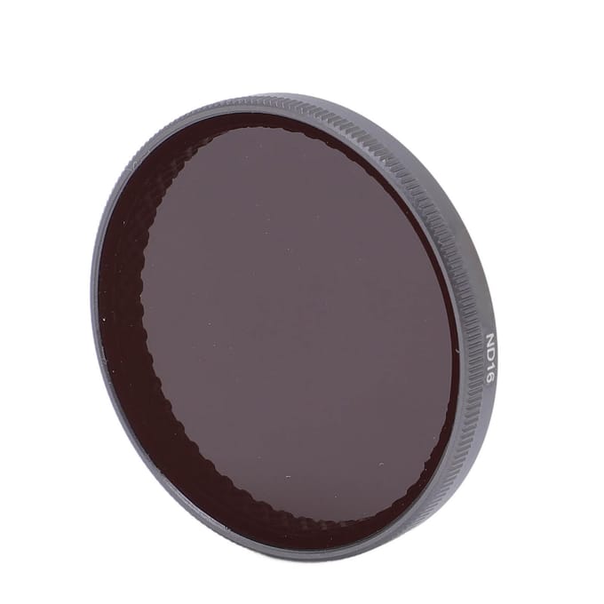 ND16 Filter voor Action 5 Pro Actiecamera Neutraal Dichtheid Filter HD Optisch Glas Aluminium Frame black