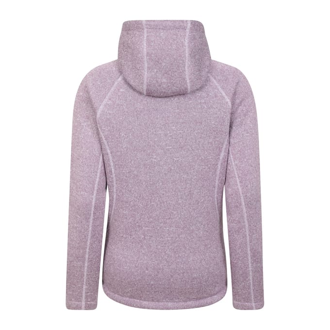 Mountain Warehouse Dames/Dames Nevis Bontgevoerde Full Zip Hoodie (Paars)