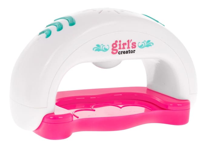 Nagelstudio Set Kinderen met LED Lamp, Lakjes & Separators