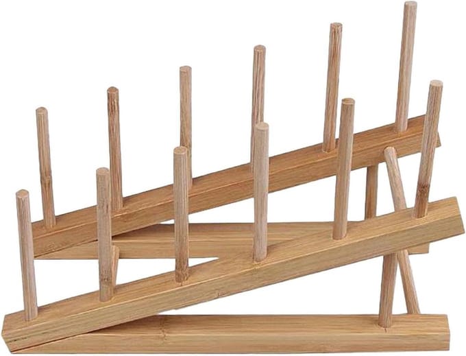 Houten Displayrek - Puzzelhouder - Kunstwerken Tonen - Stevige Constructie - 30x13cm - Natuurlijk Hout