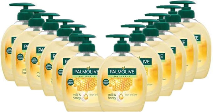 Palmolive Melk & Honing Handzeep Pomp 12 x 300 ml