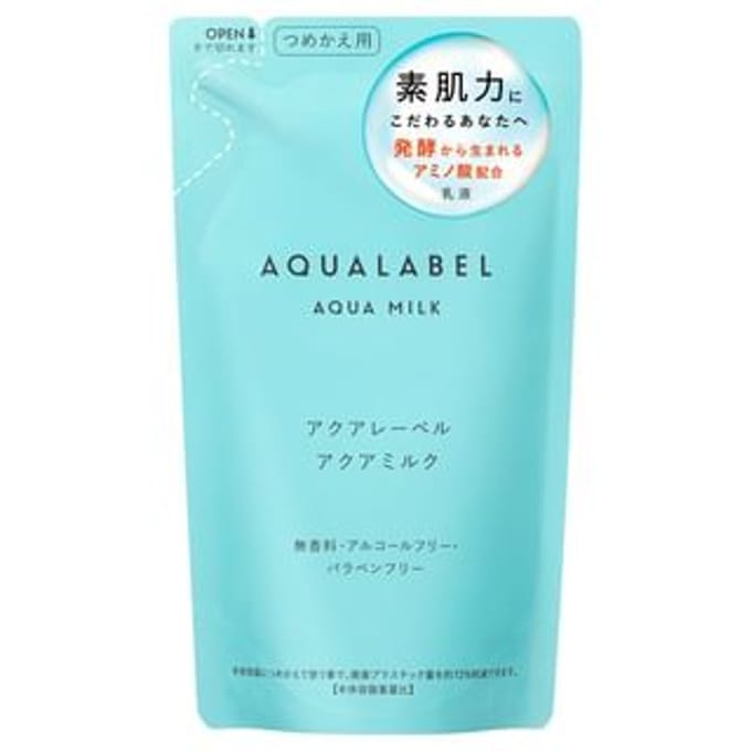 Shiseido - Aqualabel Aqua Milk 117ml Refill