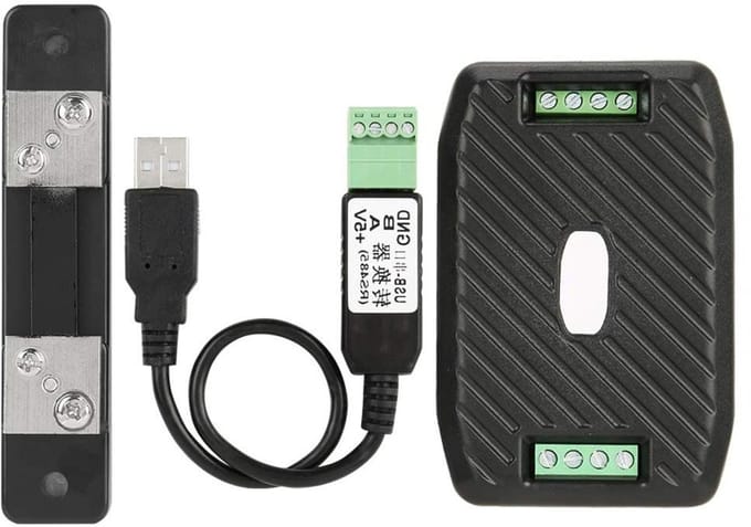 Spanningstester Module - Energieverbruik Meter - Stroom Meten - Modbus RTU Protocol - Tot 300A - Grijs