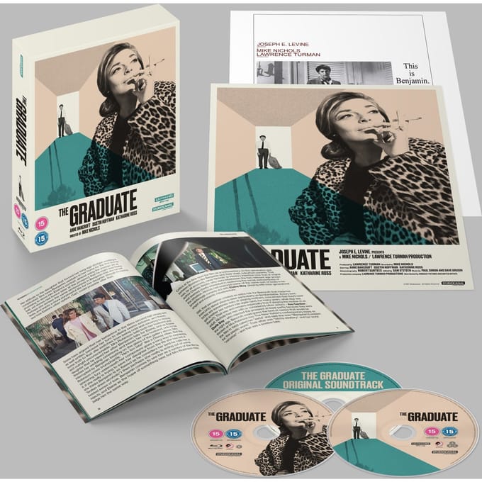 The Graduate [Blu-Ray 4K]+[Blu-Ray]+[CD]