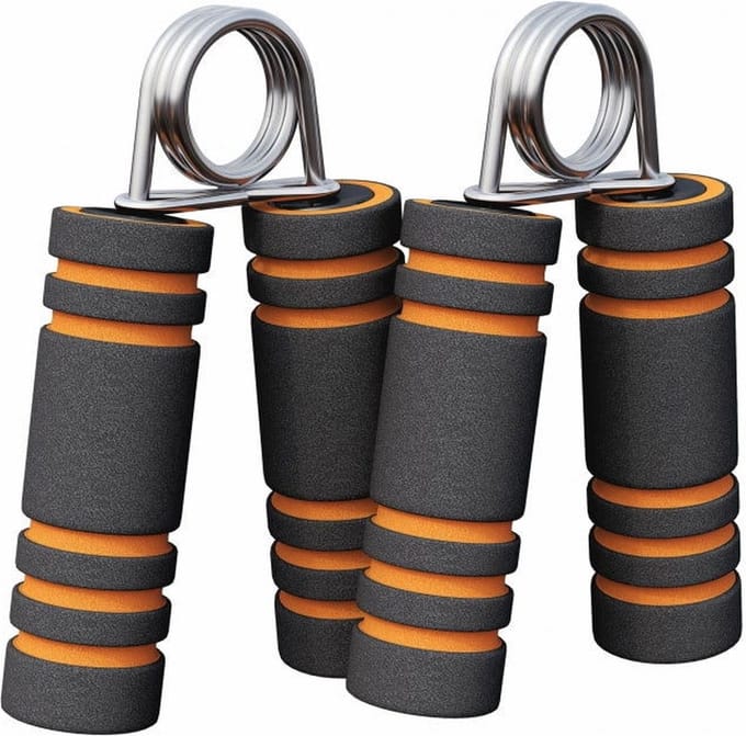 Gorilla Sport Handtrainer - Knijphalter - Set van 2 - Weerstand 10 kg