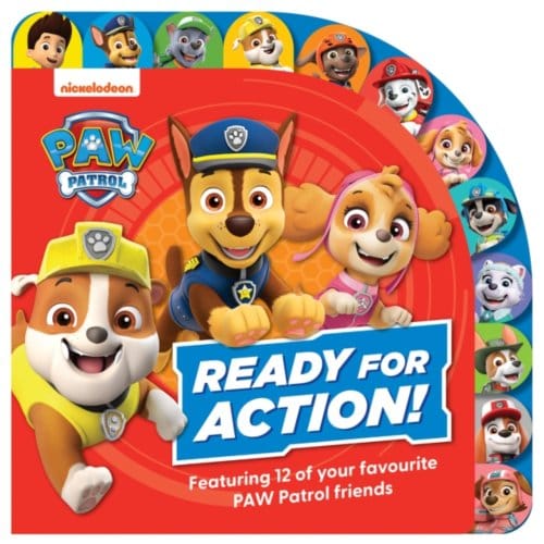 Paw Patrol Ready For Action! Tabbed Board Book - Paw Patrol
