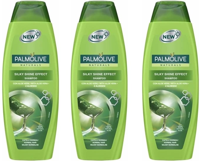 Palmolive Silky Shine Effect Shampoo 3 x 350 ml