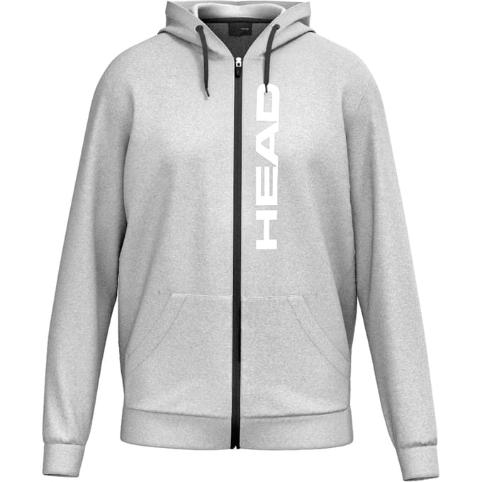 Head Racket Club Original Sweatshirt Met Rits Grijs 3XL Man