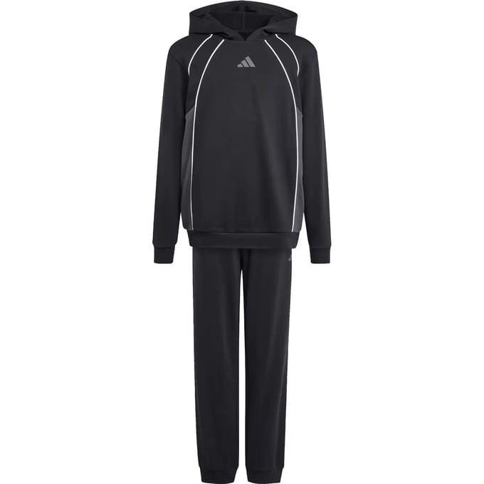 Kleurrijke kindersweater met capuchon adidas