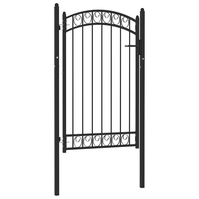 vidaXL - Tuinpoorten - EMMEN - 104 - x - 106 - cm - Vergrendelbaar