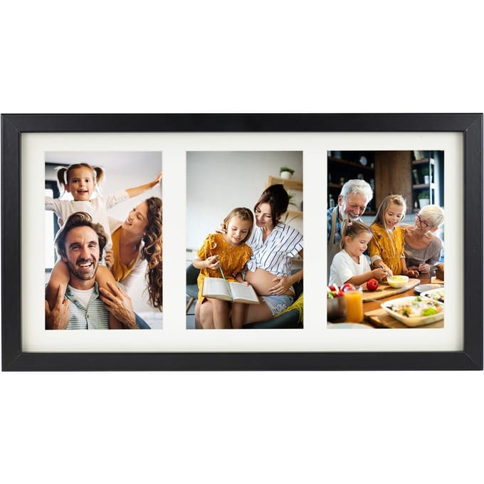 Basic Serie - Collagelijst - 18x35 cm - Zwart - MDF Profiel 15/15 mm