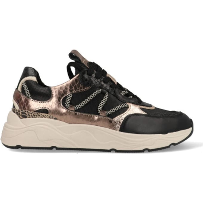 PS Poelman CIROP Dames Sneakers - Zwart - Maat 37