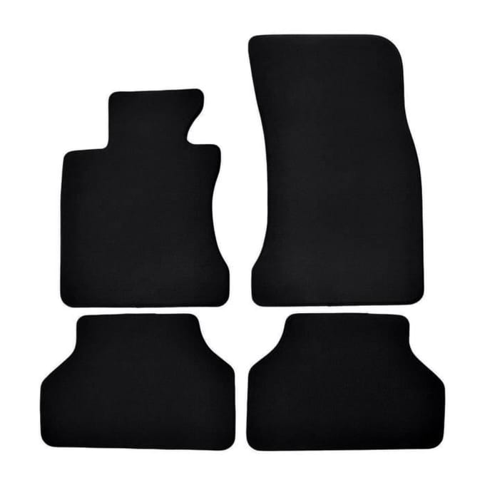 Tapis de sol - BMW - Série 5 E60 - 4 pièces - Velours - Antidérapant - Renforcé