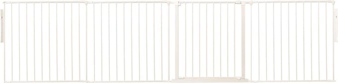 Safetots Kamerbreedhek, Panelenhek, Tot 298cm Breed, Wit, 70cm Hoog