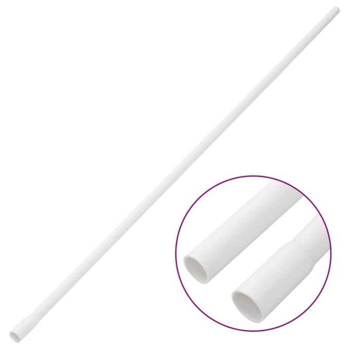 vidaXL - Kabelgoten - Ø16 - mm - 30 - m - PVC