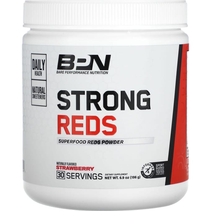 BPN, Strength Reds, Fraise, 6,9 oz (196g)