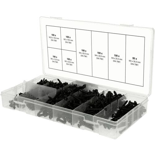 KS Tools 9700800 970.0800 Plaatschroeven assortiment 1 stuk(s)