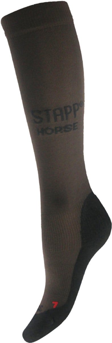 STAPP [horse] - Paardrijsokken 33800 DEOCELL Unisex - 1-Pack - Maat 35/38 - Bruin