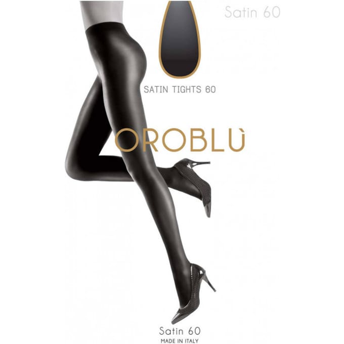 Oroblu Satin 60 Panty - Kleur Admiral/ Blauw - Maat S