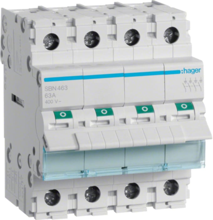 Hager SBN Inbouwschakelaar Modulair - SBN463 - E2SH5