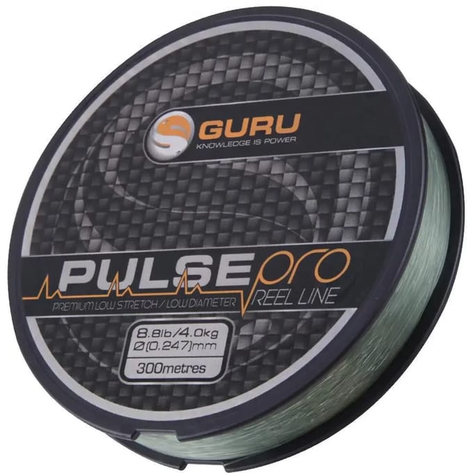 Guru Pulse Pro - Nylon Vislijn - 8.8lb - 0.24mm - 300m - Groen
