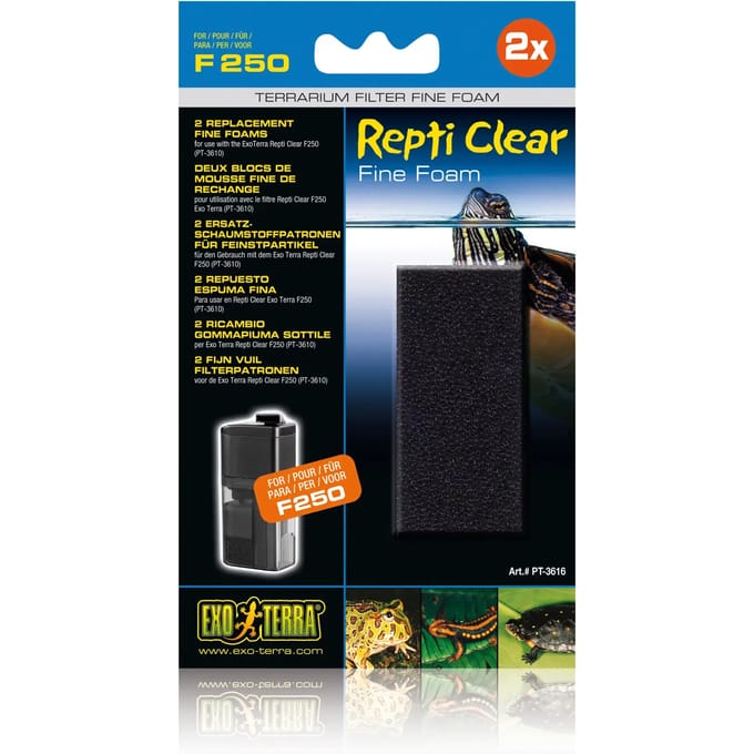 Filter voor kattenfontein terrarium Exo Terra F250