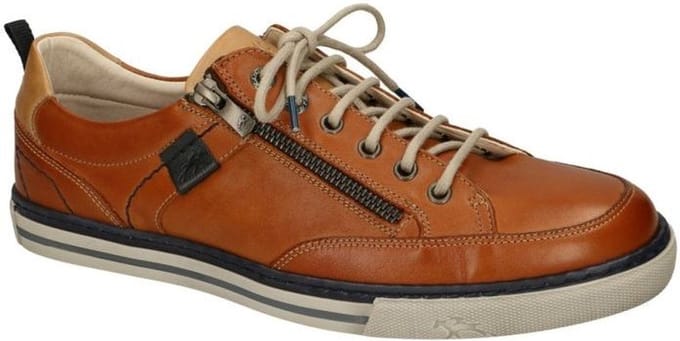 Fluchos -Heren - cognac/caramel - sneakers - maat 41