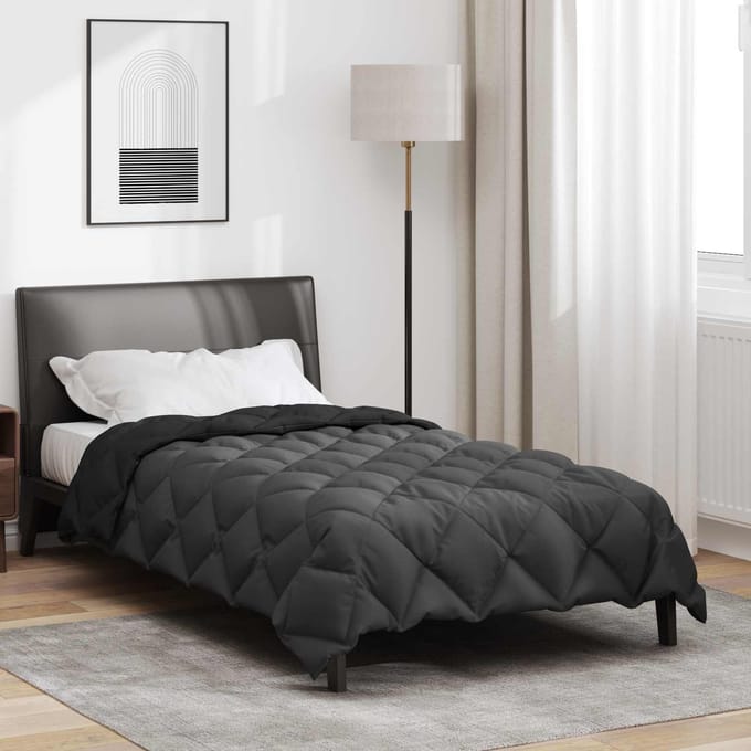 vidaXL Winter Dekbed 140 x 220 cm 450 gsm Microfiber (100% polyester)