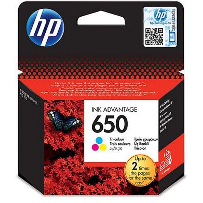 HP 650 (CZ102AE) inktcartridge kleur (origineel)